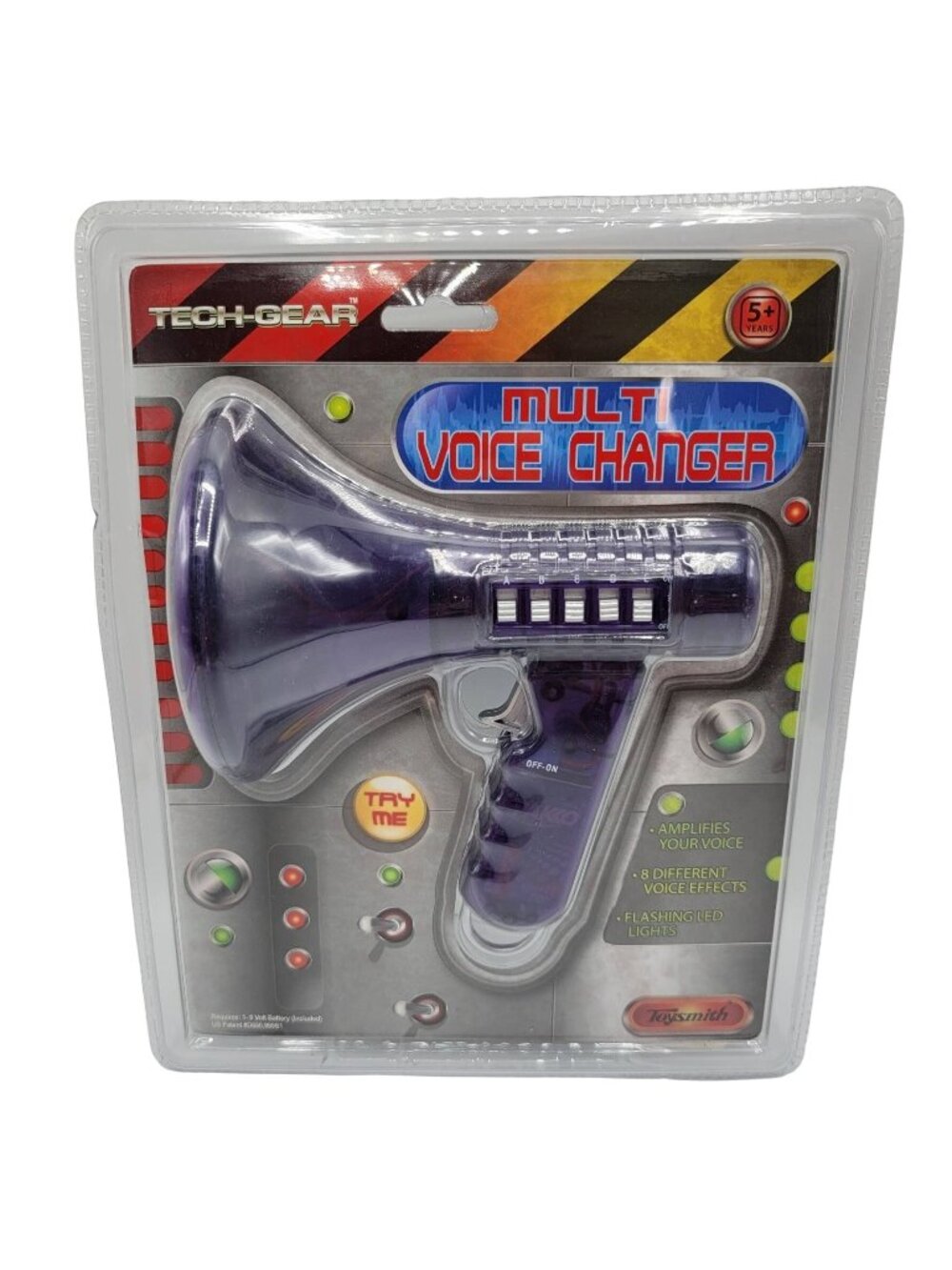 Toysmith Tech Gear Multi Voice Changer Amplifies Voice 8 Different Effects NEW